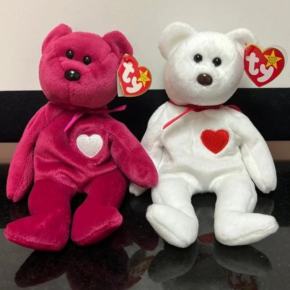 Ty Toys Ty Beanie Baby Valentina Valentino Valentines Bears